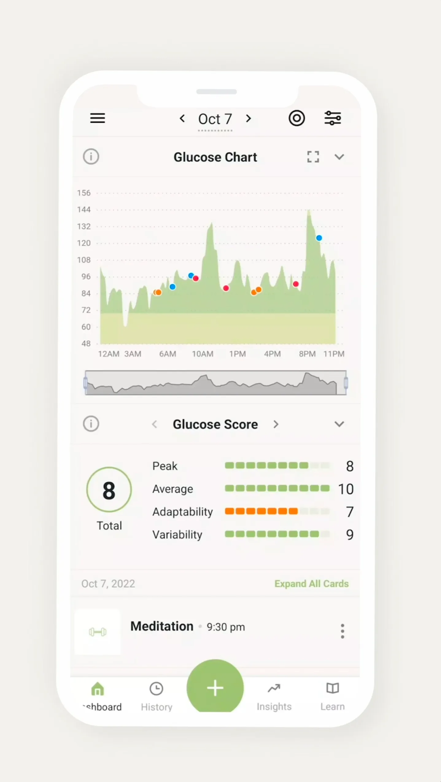 Nutrisense App App for Continuous Glucose Monitoring (CGM)